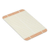 Erhöhen Sie Ihren Platz mit White and Gold Geometr Magnet (Rechte Seite)