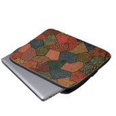Erhöhen Sie Ihren Stil mit der farbenfrohen Polygo Laptopschutzhülle (Vorne Knopf)