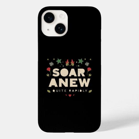 Erhöhen Sie Ihren Stil mit der Sammlung "Soar Anew Case-Mate iPhone Hülle (Rückseite)