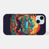 Erhöhen Sie Ihren Style Game Controller iPhone 15 Hülle (Rückseite (Horizontal))