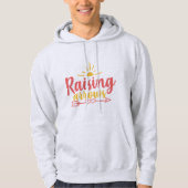Erhöhende Pfeile Hoodie (Vorderseite)