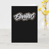 erhöht karte (Gelbe Blume)