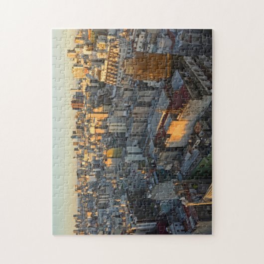 Erhöhte Ansicht über Balvanera Nachbarschaft Puzzle (Vertikal)