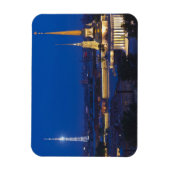 Erhöhte Aussicht auf den Fernsehturm Magnet (Vertikal)