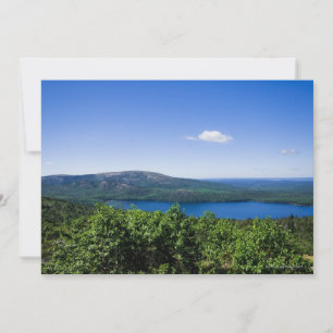 Erhöhte Aussicht auf den See von Eagle