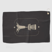 Erhöhte Disk Golf Basket Disk Handtuch (Horizontal)