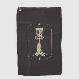 Erhöhte Disk Golf Basket Disk Handtuch