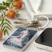 Erhöhte Schornsteine Schlüsselanhänger (Vorderseite rechts)