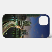 Erhöhte Skyline der Stadt Case-Mate iPhone Hülle (Rückseite (Horizontal))