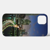 Erhöhte Skyline der Stadt Case-Mate iPhone Hülle (Rückseite (Horizontal))
