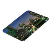 Erhöhte Skyline der Stadt Magnet (Linke Seite)