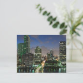 Erhöhte Skyline der Stadt Postkarte (Stehend Vorderseite)