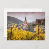 Erhöhte Stadtsicht | Deutschland Postkarte (Vorne/Hinten)