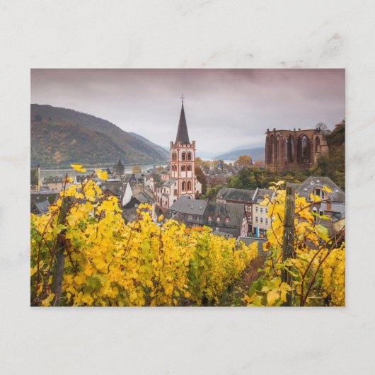 Erhöhte Stadtsicht | Deutschland Postkarte (Vorderseite)