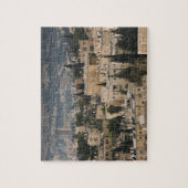 Erhöhte Stadtsicht vom Turm von Jerusalem YMCA Puzzle (Vertikal)