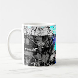 "Erhöhter Fokus" Kaffeetasse abstrakte Kunst von D