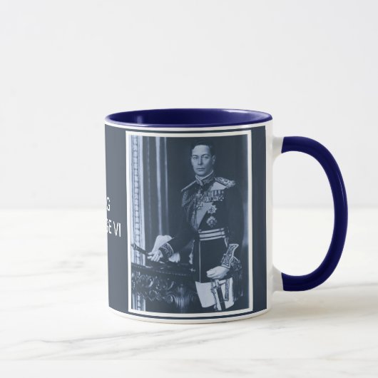 (erhöhter) König George VI des Vereinigten Tasse (Rechts)