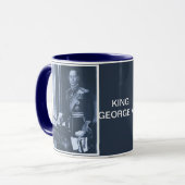 (erhöhter) König George VI des Vereinigten Tasse (Vorderseite Links)