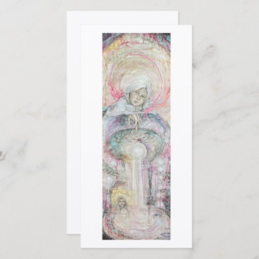 "Erhöhtes Bewusstsein" Dankeskarte (Vorne/Hinten)