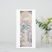 "Erhöhtes Bewusstsein" Dankeskarte (Stehend Vorderseite)