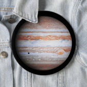 ERHÖHTES Bild der Jupiter Cassini Flyby NASAs Button (Beispiel)