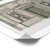 Erhöhung der Bibliothek im Syon House, c.1760-69 Poster (Ecke)