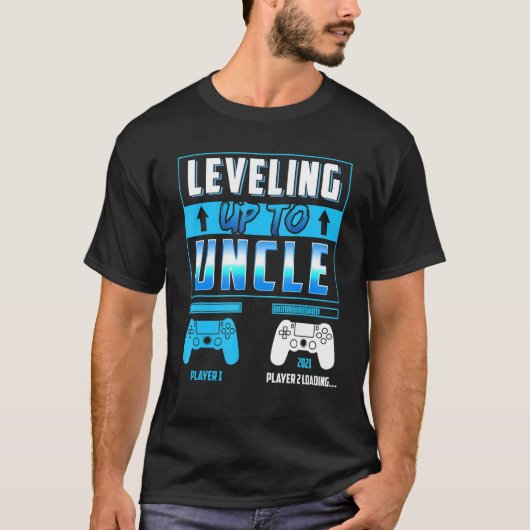 Erhöhung der Onkel Gamer Onkel Schwangerschaft Ann T-Shirt (Vorderseite)
