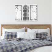 Erhöhung des britischen Kaffeehauses Leinwanddruck (Insitu (Schlafzimmer))