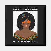 Erhöhung des Deckenbodens der BLM-Frauenrechte Magnet (Vorne)