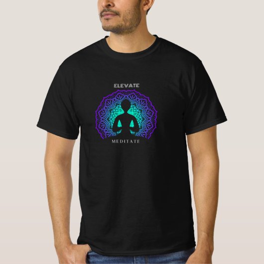 Erhöhung des Meditationswerts T-Shirt (Vorderseite)