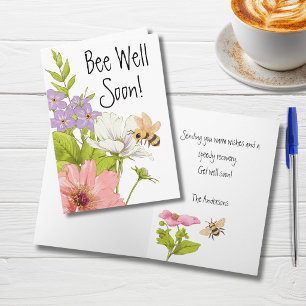 Erhole dich bald Karte