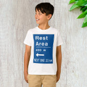 Erholung 400 m Links Straßennetz T-Shirt