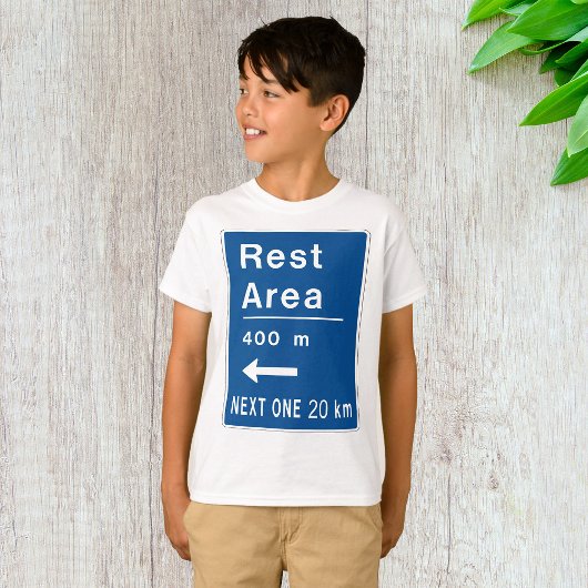 Erholung 400 m Links Straßennetz T-Shirt