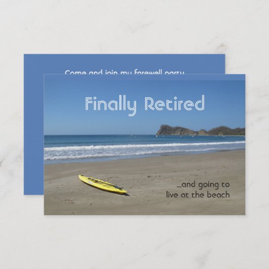 Erholung am Strand (Vorne/Hinten)