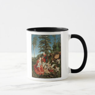 Erholung auf dem Flug in Ägypten, 1504 Tasse