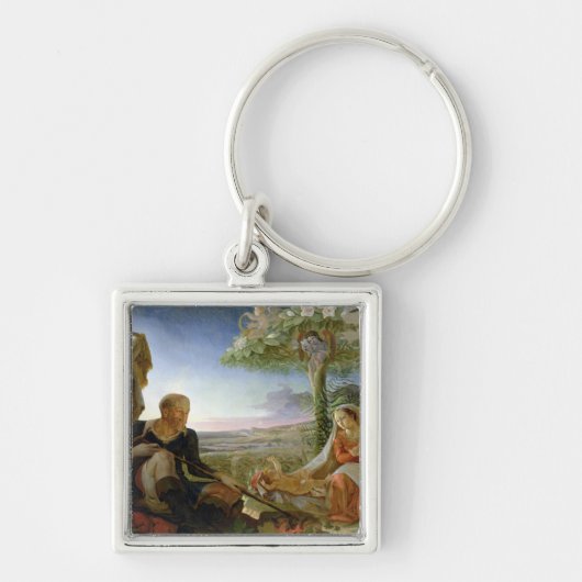 Erholung auf dem Flug in Ägypten, 1805-6 Schlüsselanhänger (Vorne)