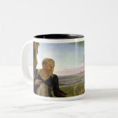 Erholung auf dem Flug in Ägypten, 1805-6 Zweifarbige Tasse (Vorderseite Links)