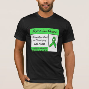 Erholung bei der Lyme-Krankheit des Friedens im Ge T-Shirt