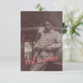 Erholung bei Einladungen zur Friedensbeerdigung (Stehend Vorderseite)