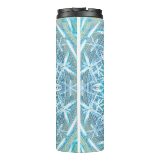 Erholung bestellen und entspannen Lightcode Mandal Thermosbecher (Rückseite)