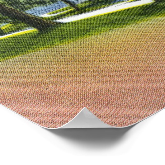 Erholung Bldg & Boathouse Poster (Ecke)