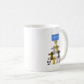 Erholung Cats feiern Sobriety etc. Kaffeetasse (VorderseiteRechts)