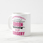 Erholung der angesagten Operation für Frauen Kaffeetasse (Vorderseite Links)