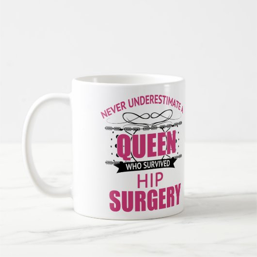 Erholung der angesagten Operation für Frauen Kaffeetasse (Links)