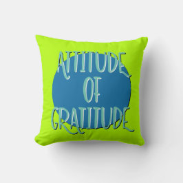 Erholung der Dankbarkeit Slogan Kissen