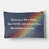 Erholung der Drogensucht Zubehörtasche (Rückseite)