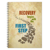 Erholung, der erste Schritt (Schritt 12, mischen Notizblock (Vorderseite)