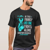Erholung der Familienunterstützung T-Shirt (Vorderseite)