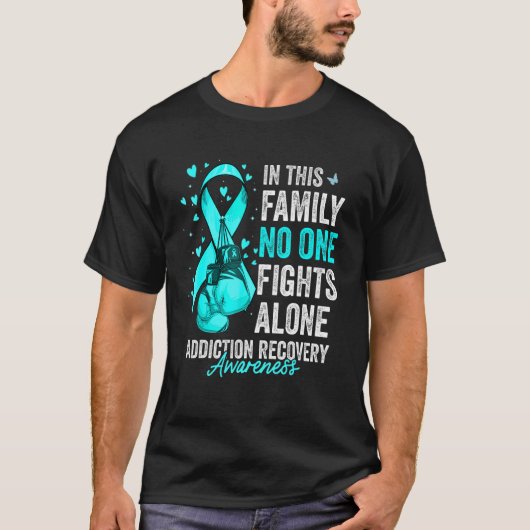 Erholung der Familienunterstützung T-Shirt (Vorderseite)