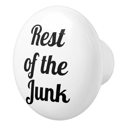 Erholung der Junk-Schublade Keramikknauf (Rechts)